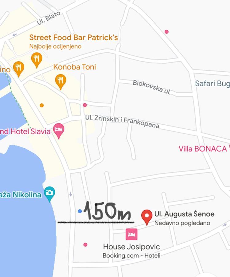 Apartment Carevic Baška Voda Eksteriør bilde